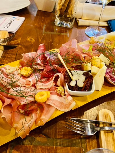 Meat & Cheese board Sorrento Wine Stroll Sorrento Food Tours